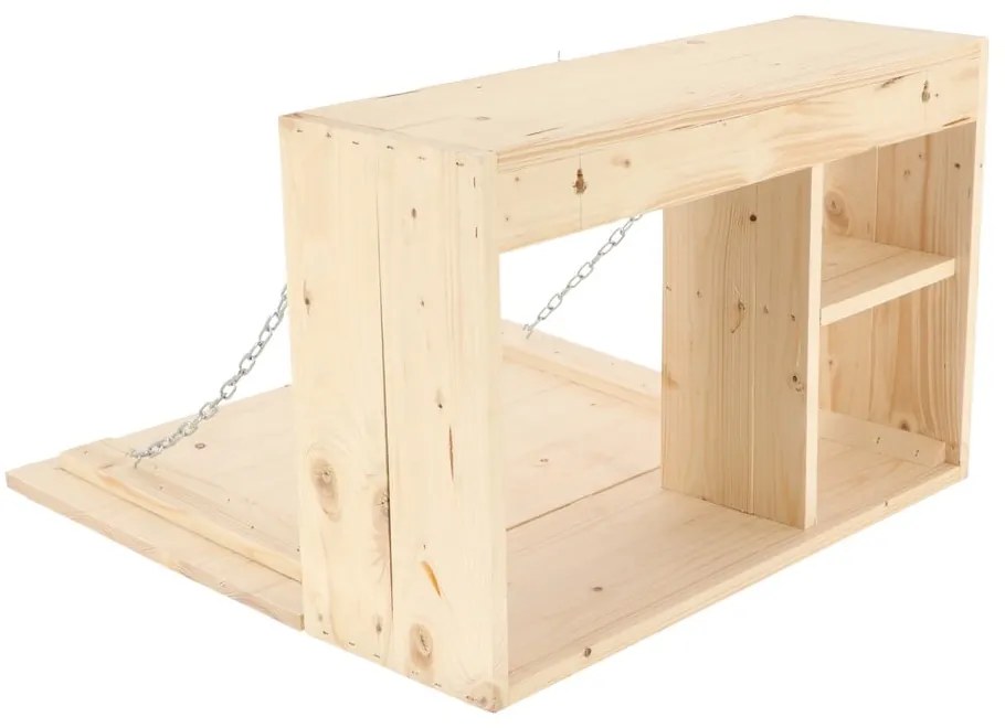 Masă de bar pentru grădină din lemn de pin 56x58 cm Baar – Esschert Design