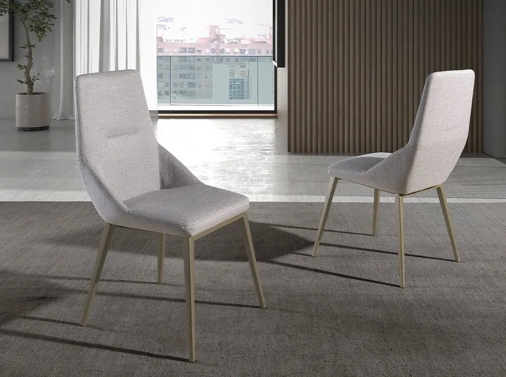 Scaun deosebit design LUX Light grey