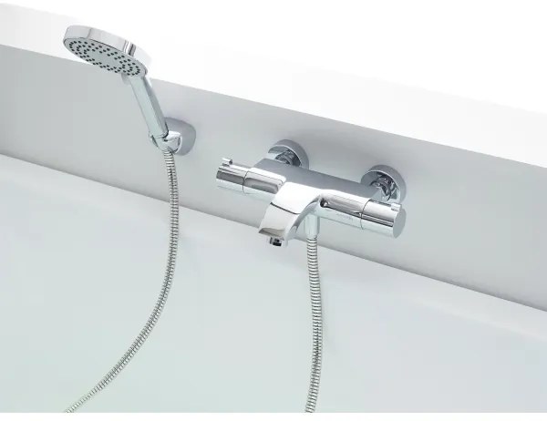 Ravak X07P065 - Furtun de duș din plastic, 150 cm, crom lucios