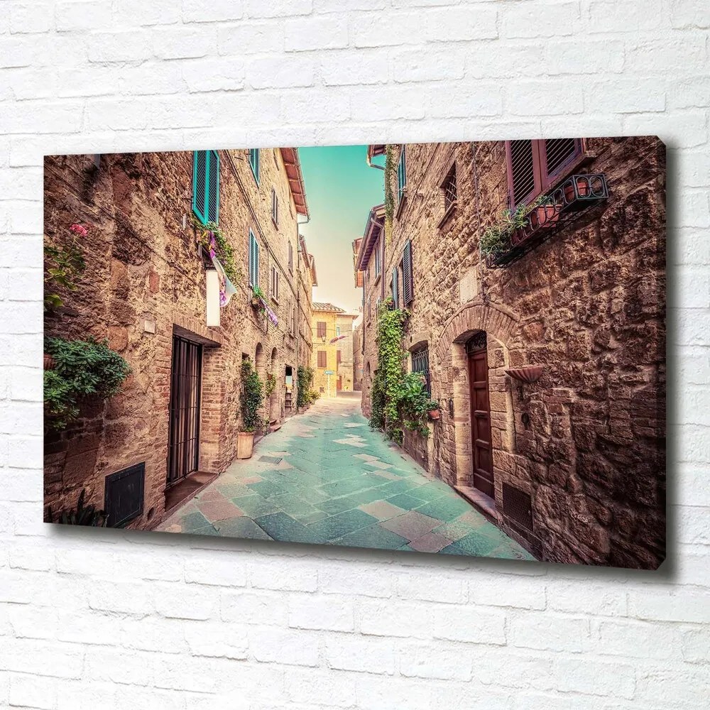 Tablou pe pânză Străzile italiene
