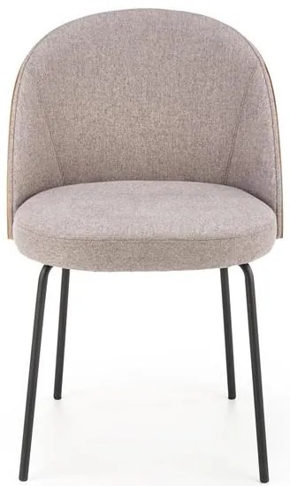 OFERTA Scaun gri NORME din otel lacuit Calitatea II-a