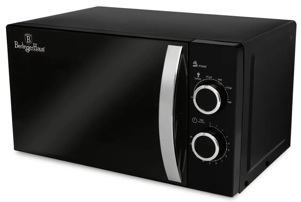 Cuptor cu microunde 20L Matte Black Berlinger Haus BH 9626