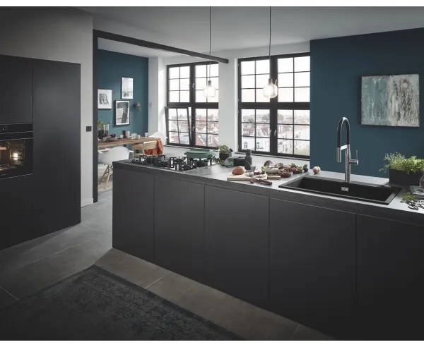 GROHE 31652AP0 - Chiuvetă din compozit K700 780 × 510 mm granit/negru