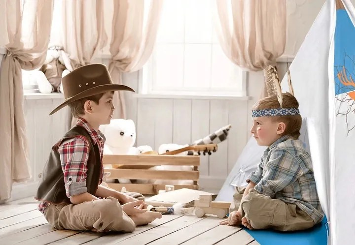 Cort indian Wigvam pentru copii