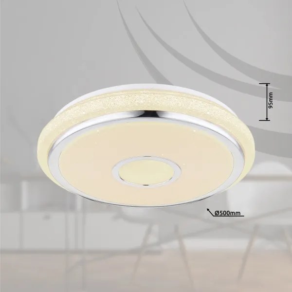 Globo 48389-40 - LED Plafonieră cu telecomandă DANI 1xLED/40W/230V