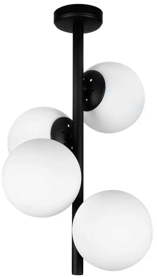 Lustră Squid Lighting Owl, înălțime 53 cm, negru