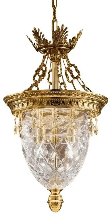 Lustra LUX realizata manual cu cristale Scholer Edgard, 40cm