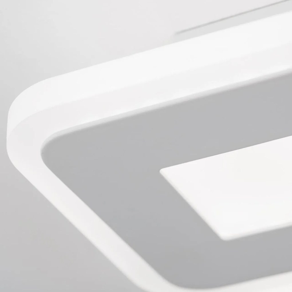 Plafoniera LED dimabila design modern Domino 41x41cm