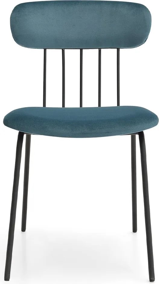 Scaun lemn masiv Miki Cadru Metalic Sudat Design Compact Personalizabil