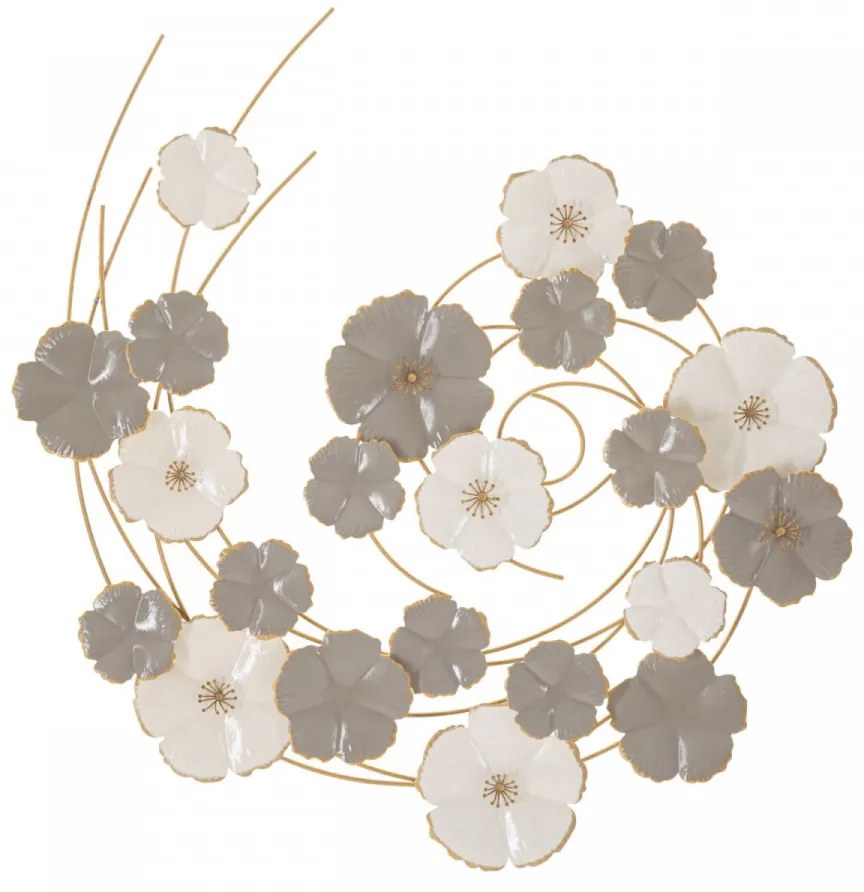 Panou decorativ multicolor din metal, 63,5x5x68 cm, Lotly Mauro Ferretti