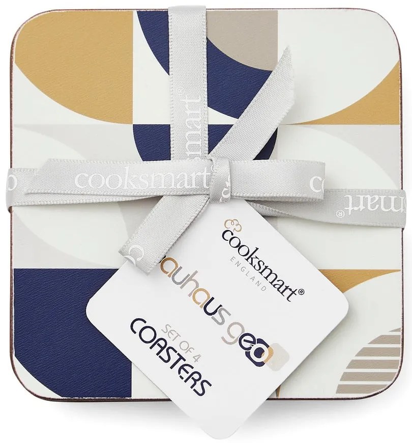Coasters 4 buc. din plută Bauhaus – Cooksmart ®