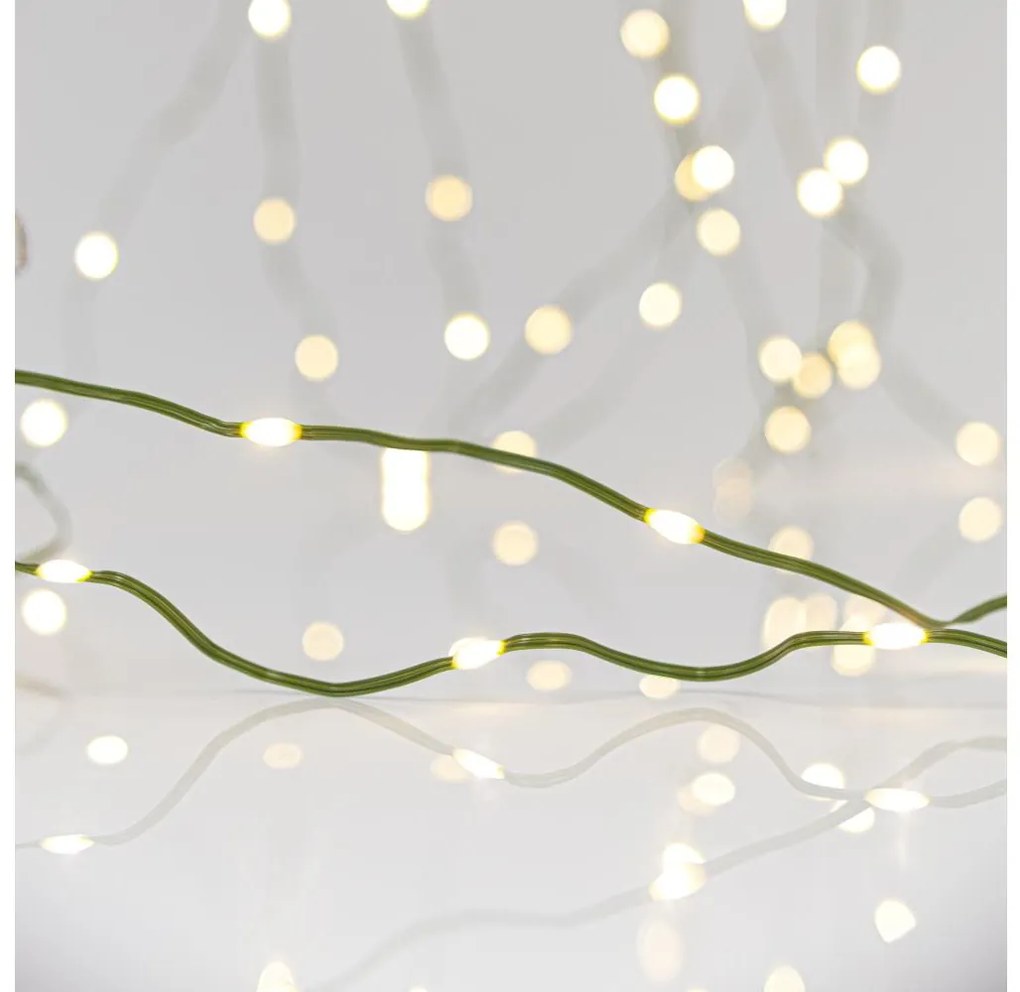 Instalație LED de Crăciun de exterior LINE 700xLED/8 funcții 40 m IP44 alb cald