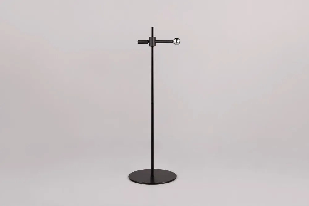 Veioză neagră LED cu intensitate reglabilă/cu clemă (înălțime 41 cm) Maxima – Trio