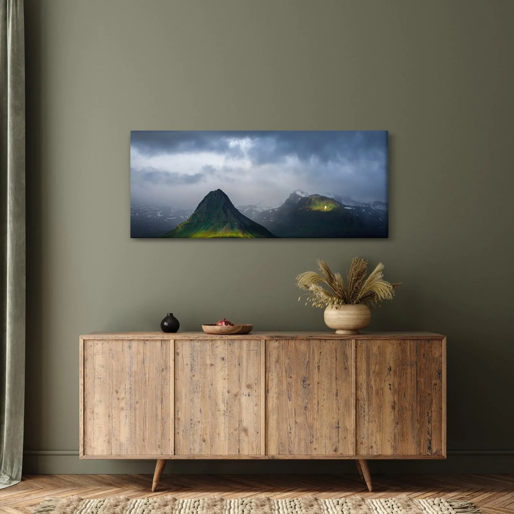 Tablou cu munți (120x50 cm)