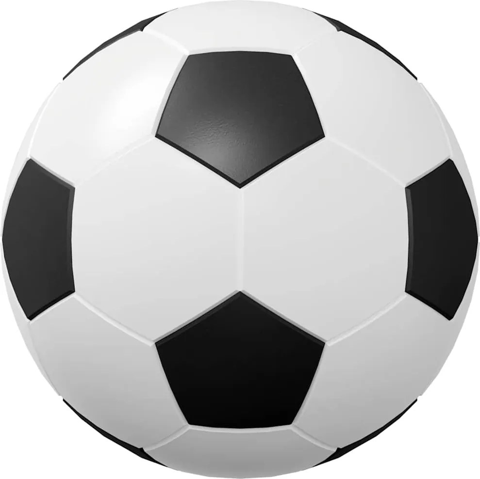 vidaXL Fotbal de Masă 12 pcs Alb 3,6 x 3,6 cm Polipropilenă