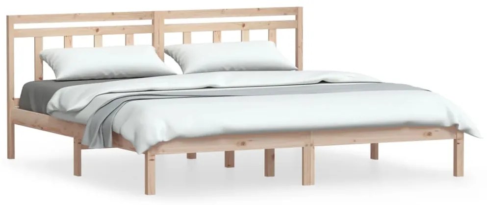 3100604 vidaXL Cadru de pat, Super King, 180x200 cm, lemn masiv