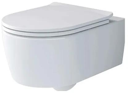 Set PROMO Villeroy&Boch Soul Direct Flush vas WC Rimless si capac Soft Close 53x37xH31 cm 4656HR01