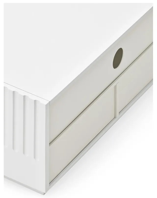 Comodă TV Teulat Doric, alb