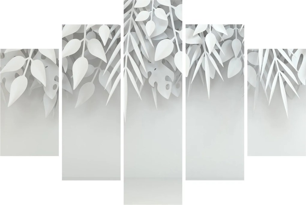 Tablou - Frunze de plasitic (150x105 cm)