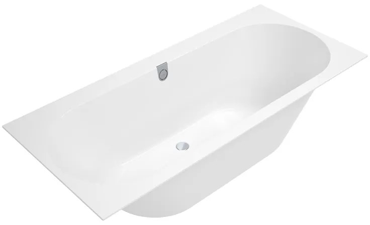 Cada pentru inzidire Villeroy & Boch, Oberon, dreptunghiulara, 180 x 80 cm, alb alpin