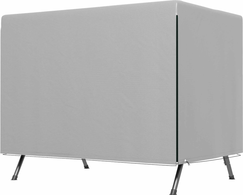 Outsunny Husă pentru mobilier de grădină, husă de protecție pentru mobilier exterior, 215 cm x 155 cm x 150 cm, Gri | Aosom Romania