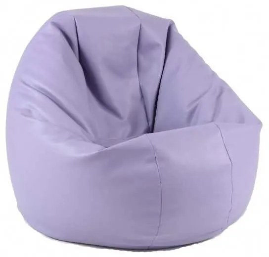 Fotoliu Relaxo XL , Material Piele ecologica - Violet