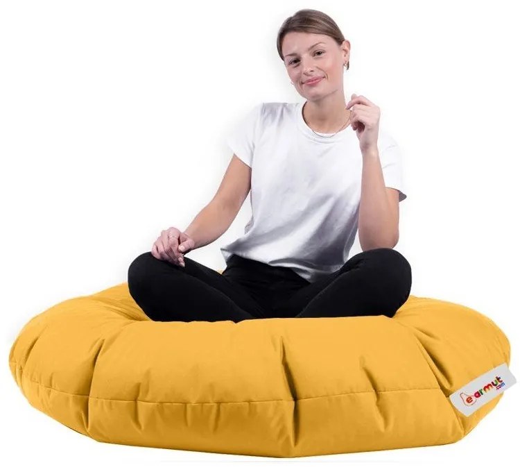 Fotoliu bean bag galben Iyzi – Floriane Garden