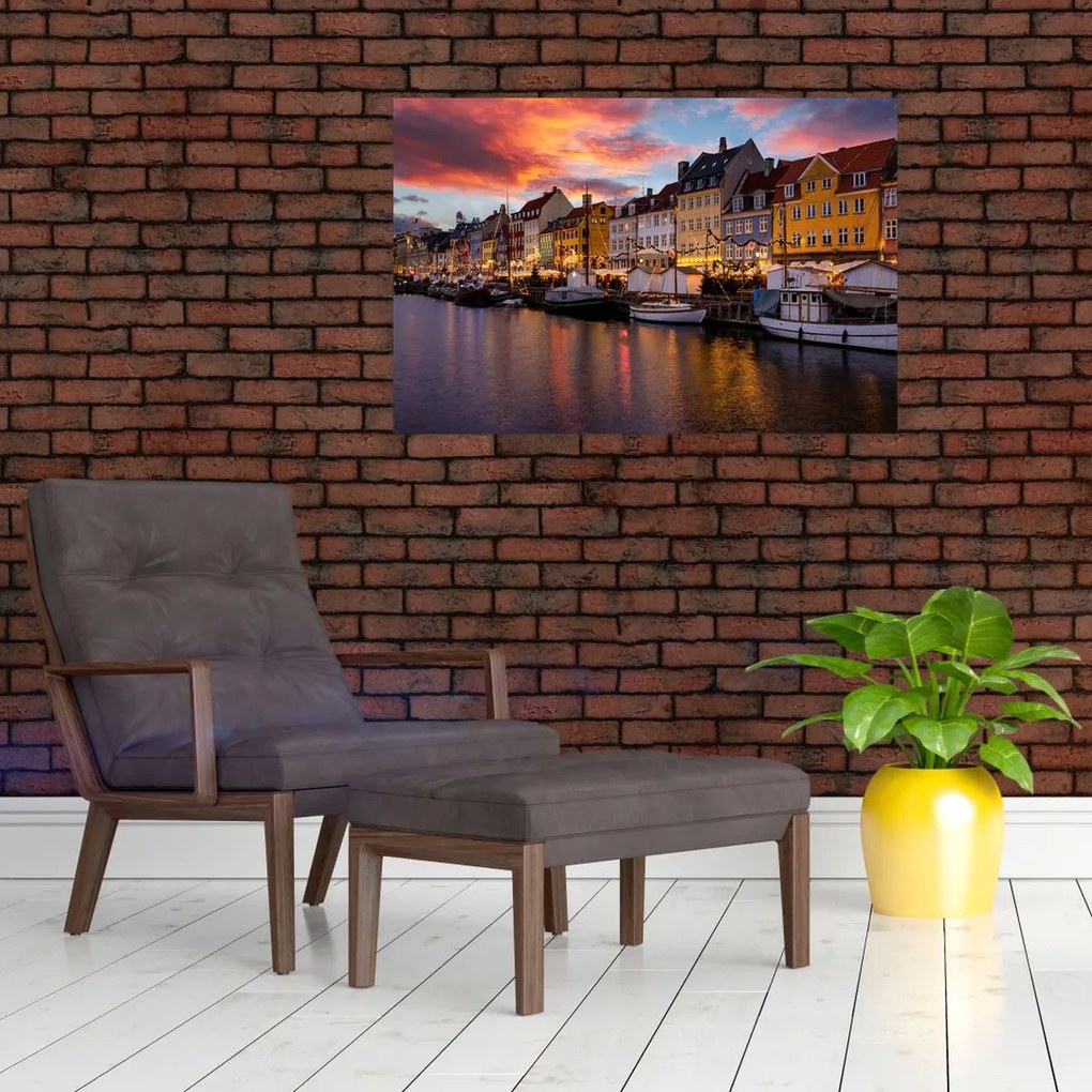 Tablou - Nyhavn, Copenhaga (90x60 cm)