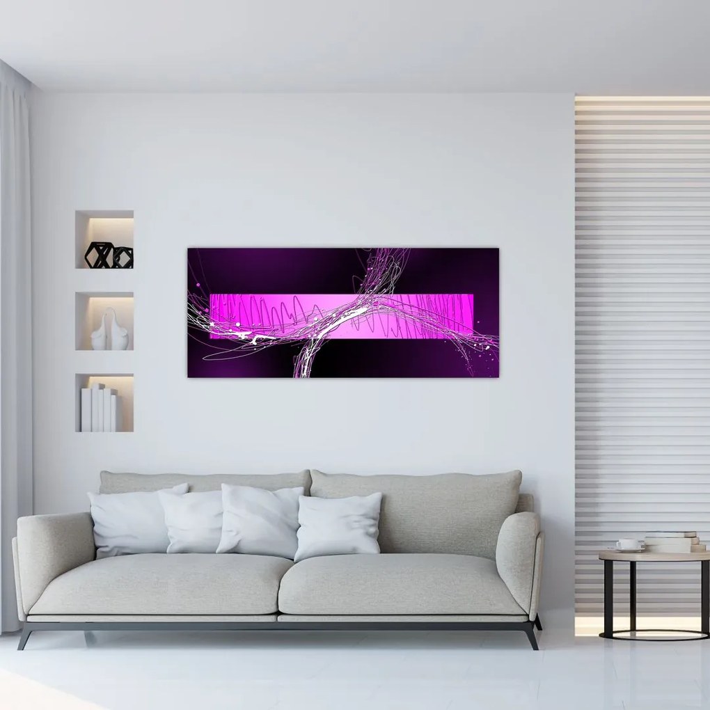 Tablou abstract (120x50 cm)