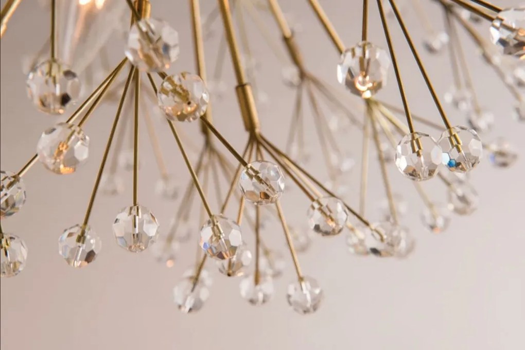 Candelabru LUX design modern DUNKIRK alama antichizata, cu 8 surse de lumina