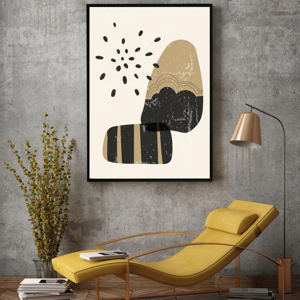 Poster - Abstracție naturală (A4)