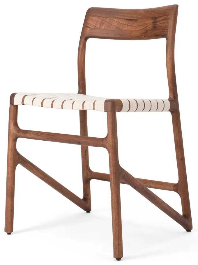 Scaun de dining maro/crem Fawn – Gazzda