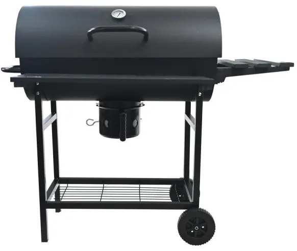 Grătar pe cărbune, negru