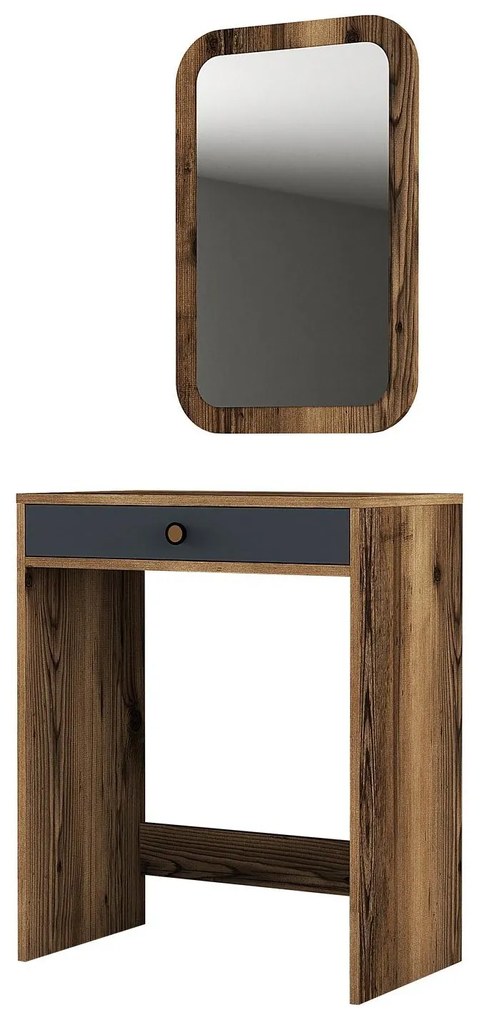 Masă de toaletă Logan (antracit + Nuc). 1088438