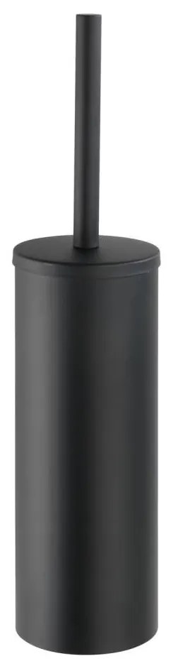 WENKO 24289100 - Perie WC TURBO-LOC OREA BLACK 9 x 39,5 cm inox/negru