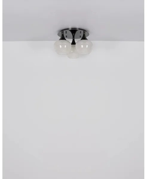 Plafonieră Globo 15548-3DK MAXY 3xE27/40W/230V antracit