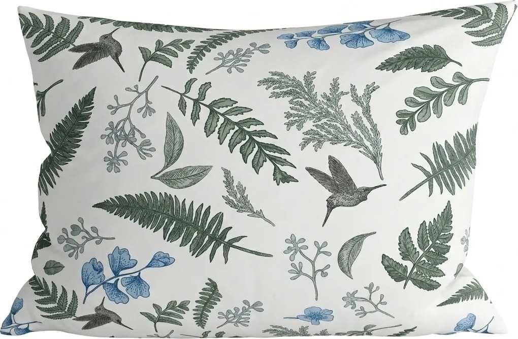 Fata de perna din microfibra FERN LEAVES 50x70 cm, cu model