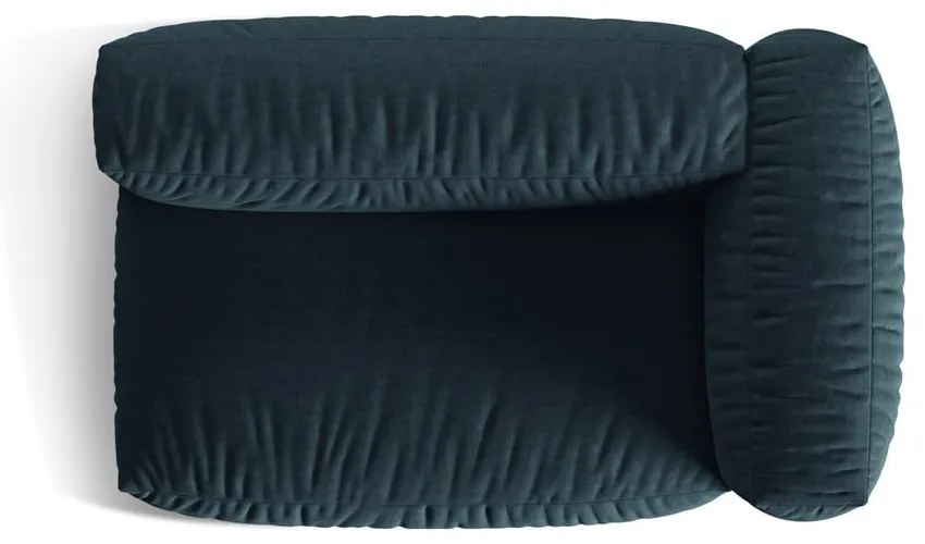 Modul pentru canapea modulară albastru închis (cu colț pe partea dreaptă) Martina – Micadoni Home