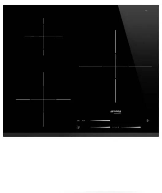 Plita incorporabila cu inductie Smeg SI7633B, 60 cm latime, negru