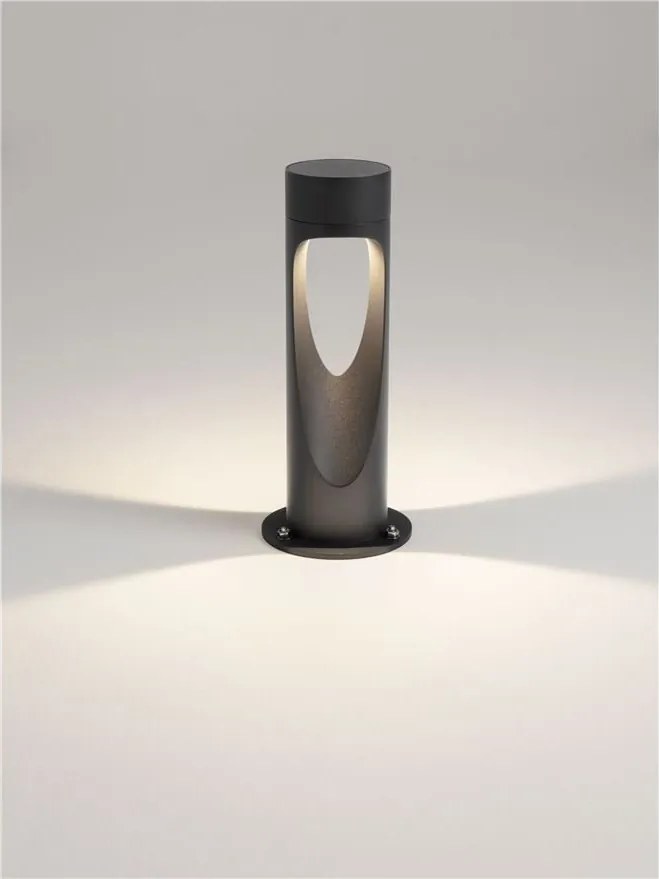 Stalp exterior IP65 LED ROW antracit H-30cm