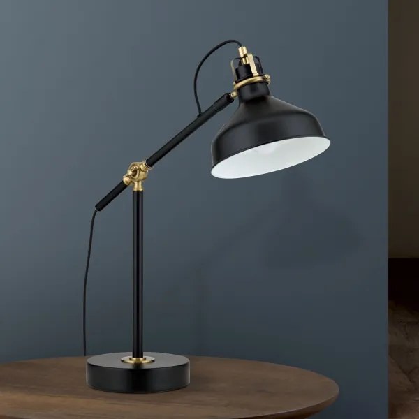 Lampă de masă Orion LA 4-1222/1 SCHILLER 1xE27/40W/230V negru/bronz