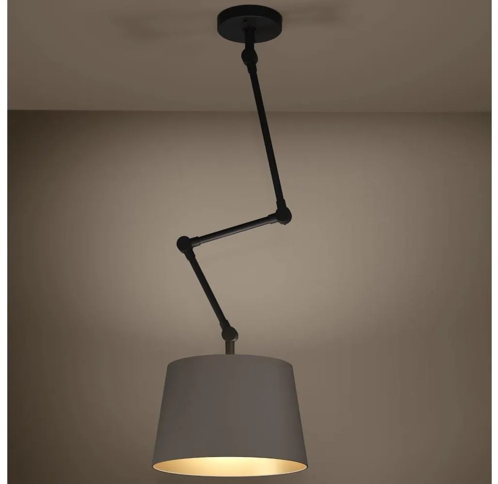 Lustră pe tijă Eglo 390198 PISTUNIO 1xE27/40W/230V maro