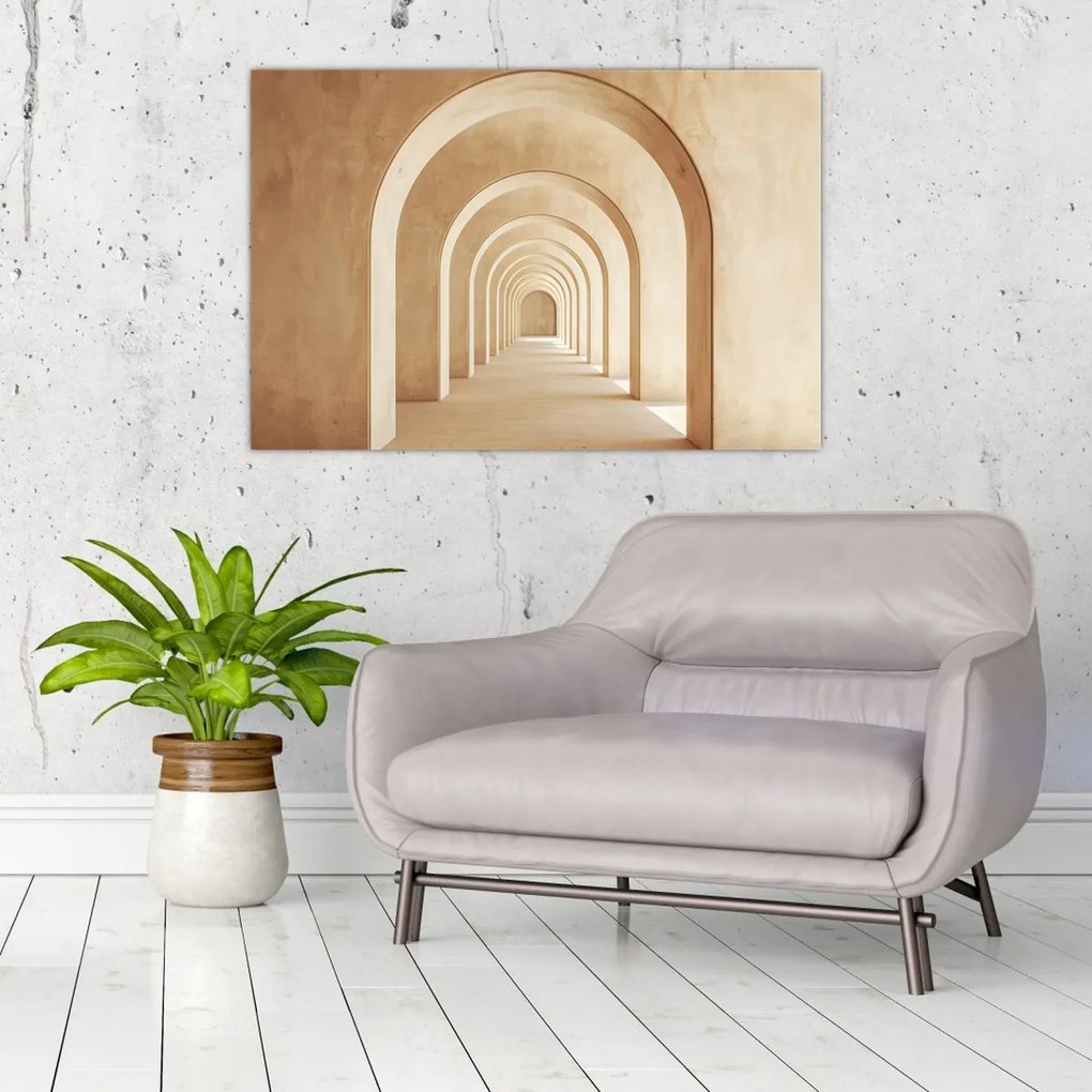 Tablou - Pasaj Bej (90x60 cm)