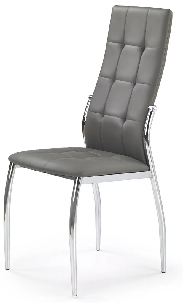 Scaun K209 piele ecologica gri