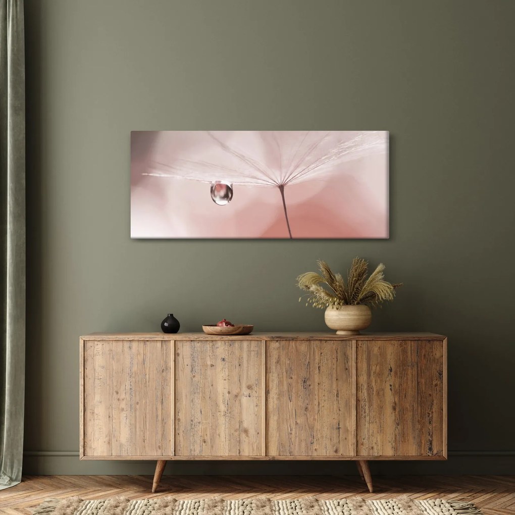 Tablou - O picătură de rouă (120x50 cm)