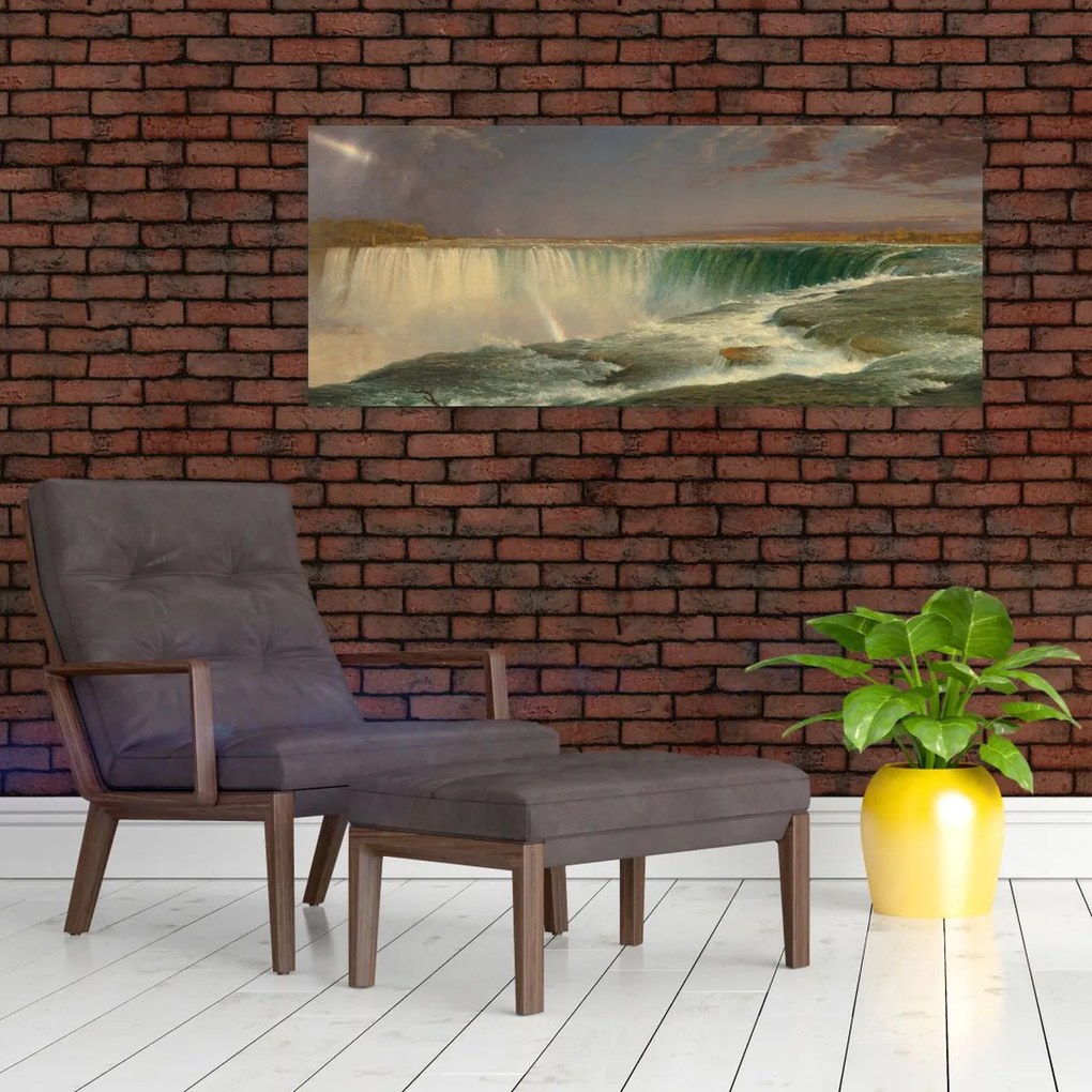 Tablou - Frederic Edwin Church, Niagara, reproducere (120x50 cm)