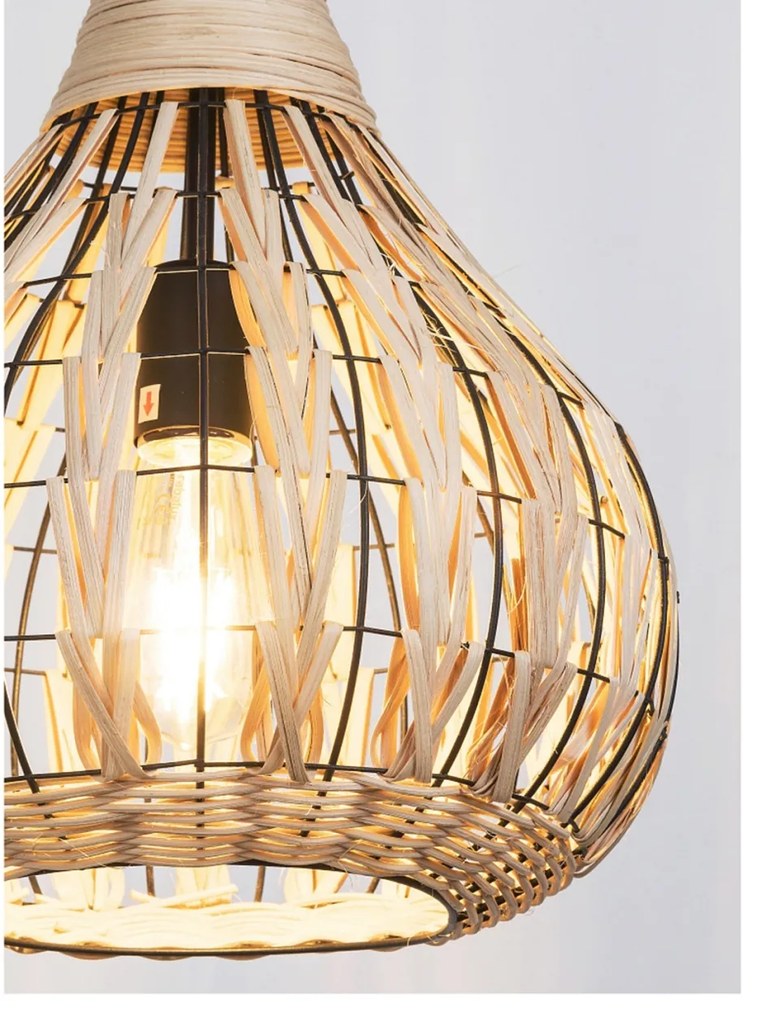 Lustra / Pendul design natural Zahara 7604 RX