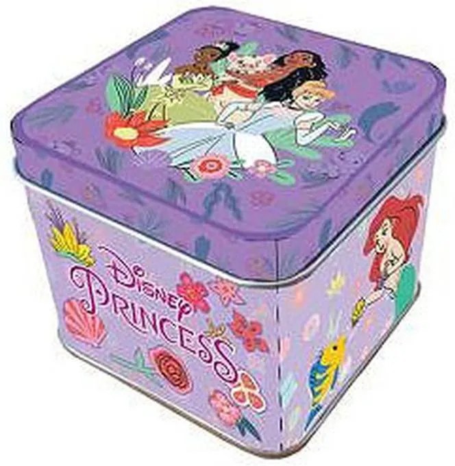 Prințesele Disney Purple cutie mini metal 7,5 cm