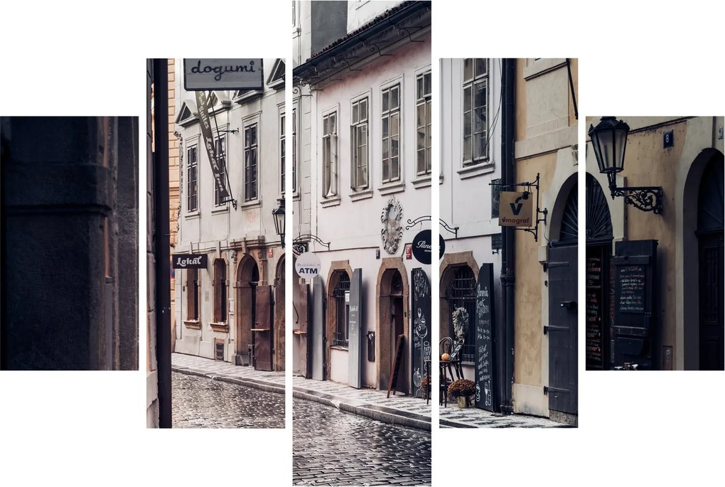 Tablou - Strada din Praga (150x105 cm)