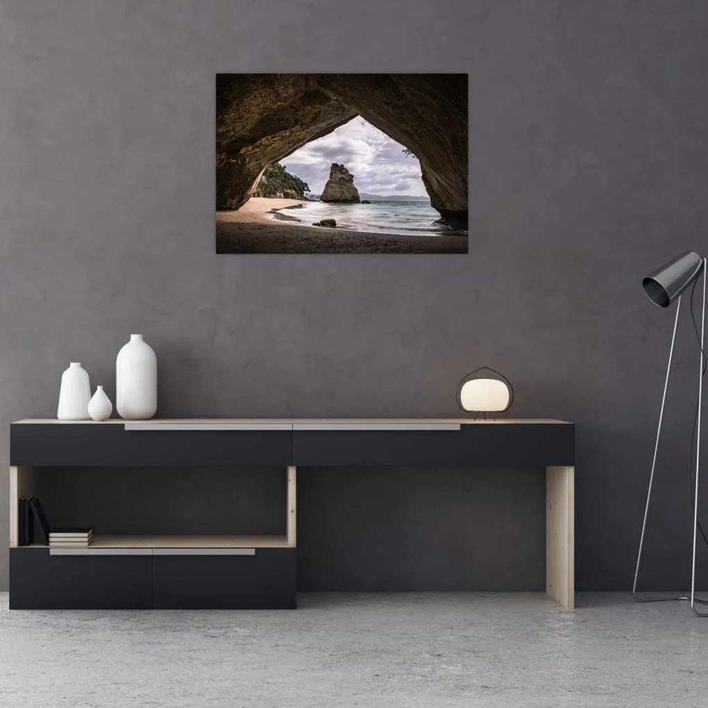 Tablou din peșteră, Noua Zeelanda (70x50 cm)